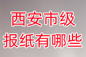 西安市級報紙有哪些